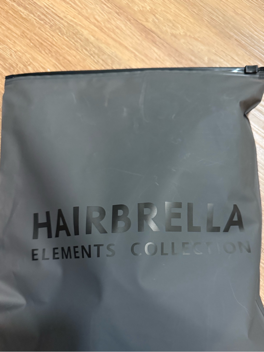 Hairbrella Black Waterproof Hair Bonnet With Secure Chin Strap — image 5 of 6